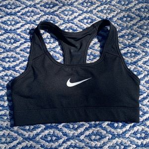 Black Nike Dri-fit sports bra
